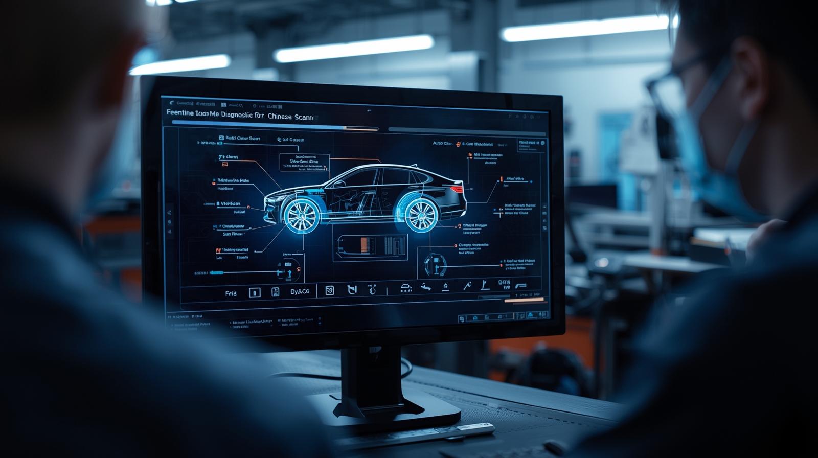 فحص كمبيوتر السيارات الصينية