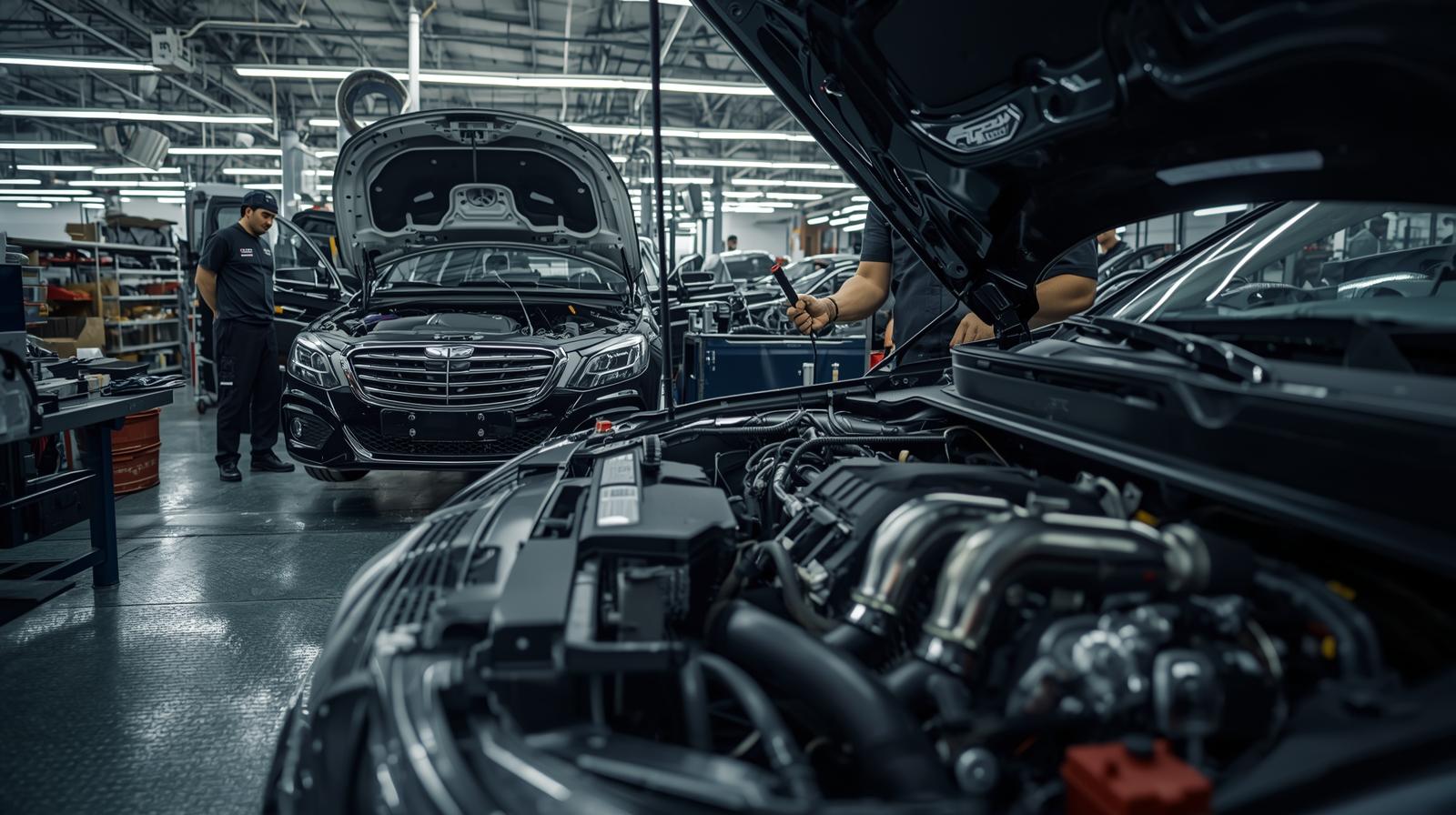 صيانة ميكانيكية للسيارات الصينية